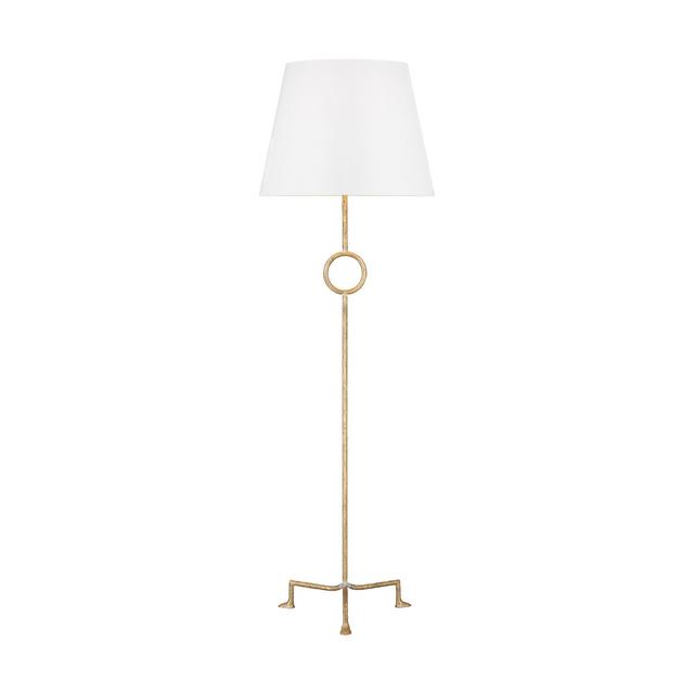 Coastal Gild One Light Floor Lamp from the Montour Collection