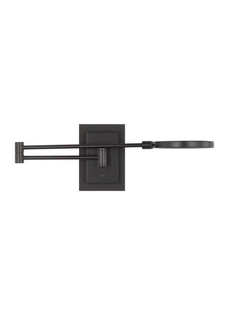 Matte Black LED Wall Sconce from the Spectica Collection