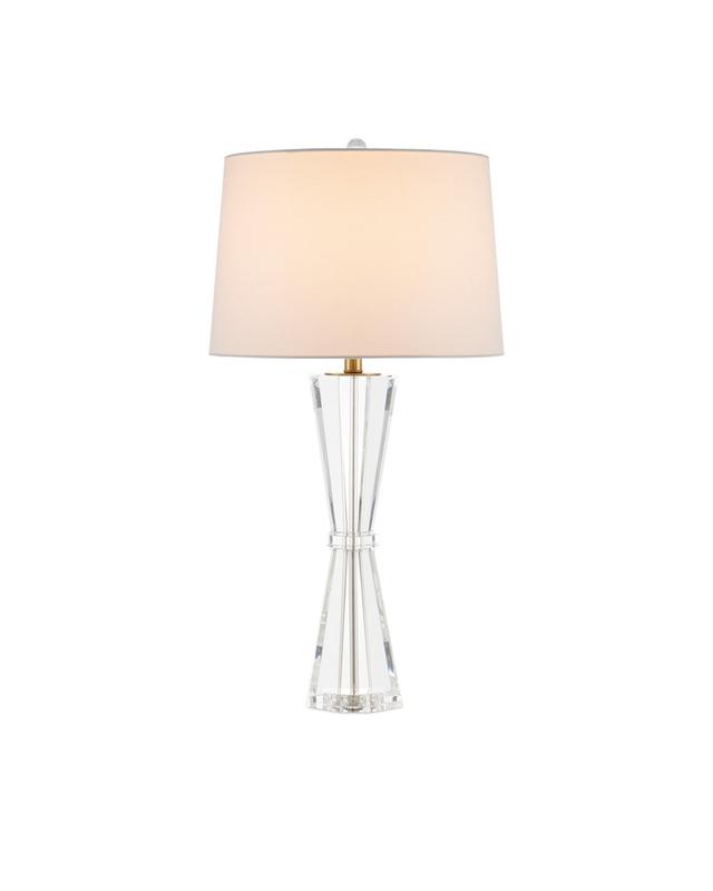 Clear   Polished Brass  Table Lamp from the Duveen Collection