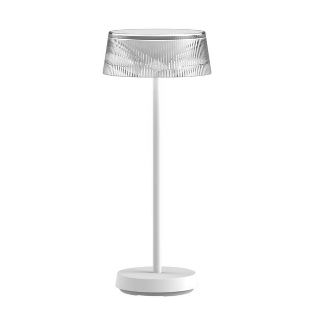 White LED Table Lamp from the Crystal Collection