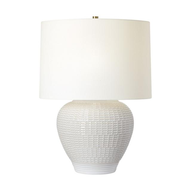 New White  Table Lamp from the Marcel Collection