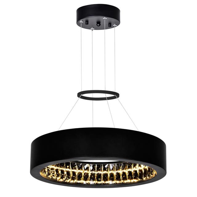 Rosalina LED Chandelier with Matte Black Finish