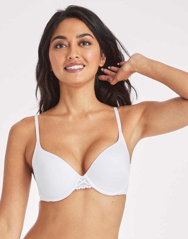 Maidenform Dreamwire Underwire Push-Up Bra White 36C Women's