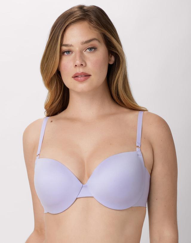 Maidenform Comfort Push-Up Underwire Bra Vega Violet 36C Women's
