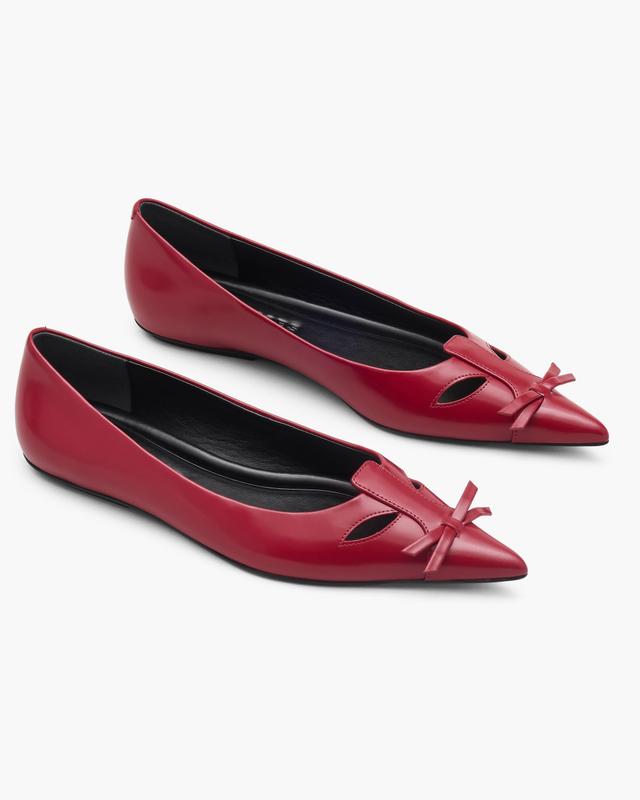 MARC JACOBS Marc Jacobs The Kat Ballerina in Siren, Size 36