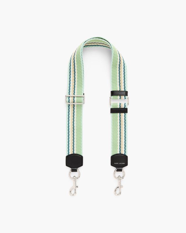 MARC JACOBS Marc Jacobs The Woven Webbing Strap in New Mint Multi