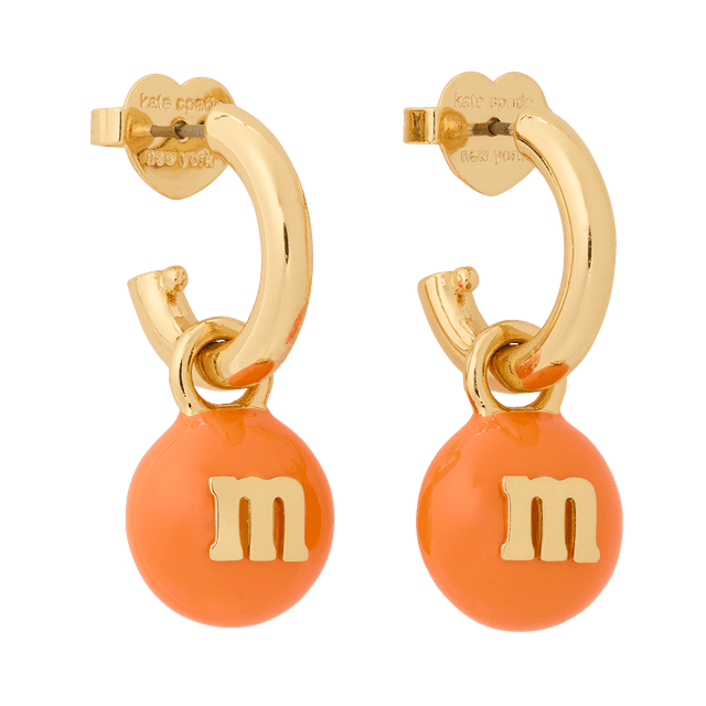 M&M'S® x kate spade new york Charm Huggies