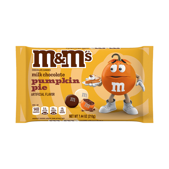 M&M'S Milk Chocolate Pumpkin Pie, 7.44oz