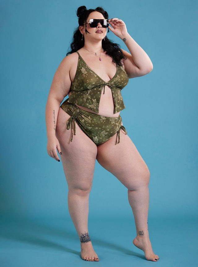 Skeleton Fairy Swim Bottoms Plus Size