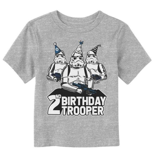 Star Wars Birthday Trooper Two Year Old Toddler T-Shirt