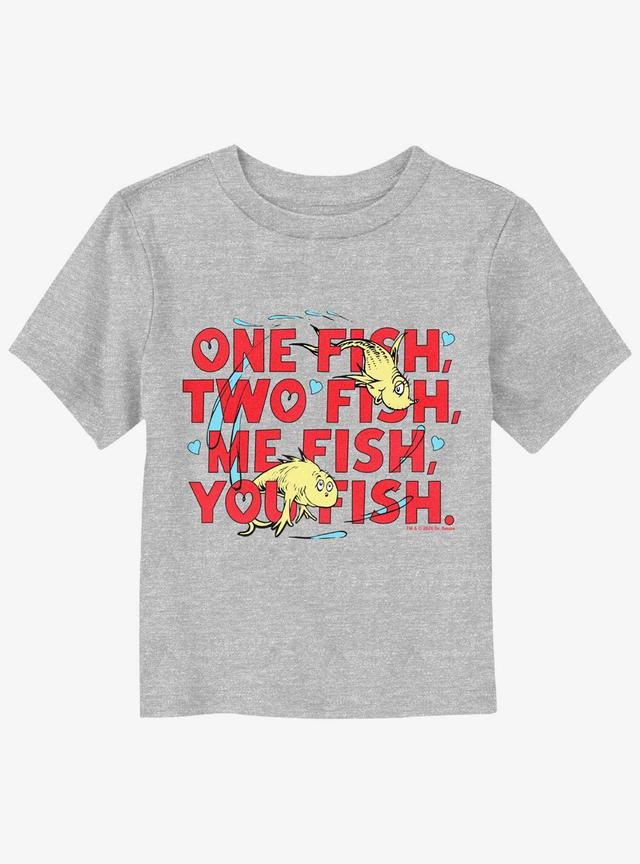 Dr. Seuss Me Fish You Fish Toddler T-Shirt