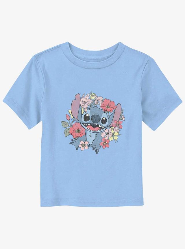 Disney Lilo &amp; Stitch Floral Stitch Toddler T-Shirt