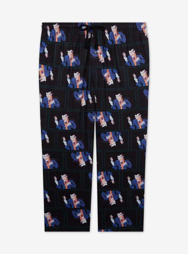 DC Comics Batman Joker Allover Print Women's Plus Size Sleep Pants &mdash; BoxLunch Exclusive