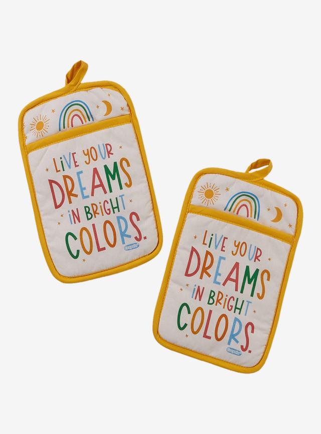 Crayola Bright Colors Potholder Set