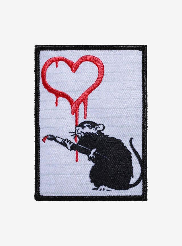 Banksy Love Rat Patch
