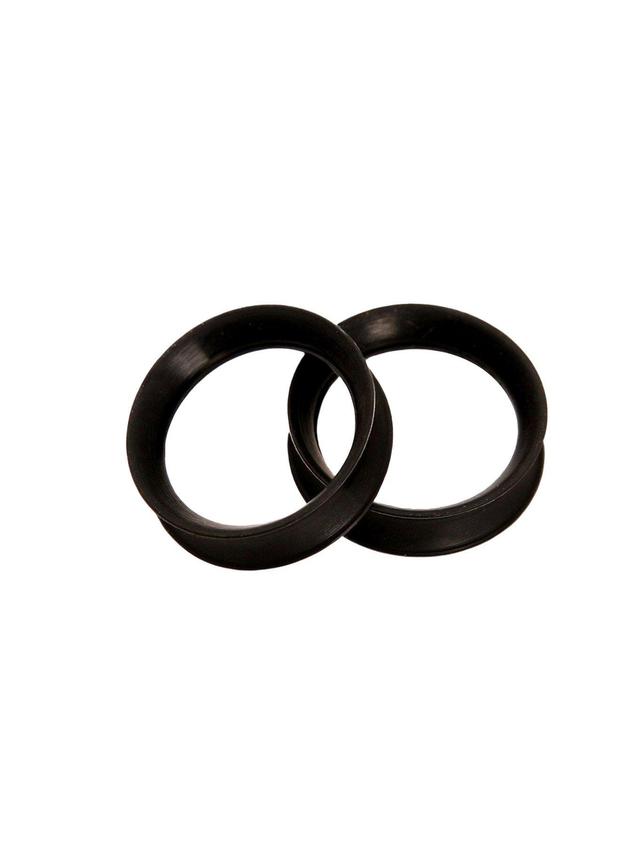Kaos Softwear Black Earskin Eyelet Plug 2 Pack