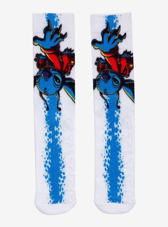 Disney Stitch Space Suit Crew Socks