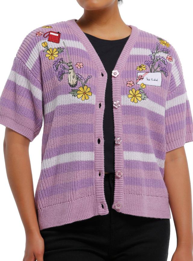 Her Universe Studio Ghibli&reg; Kiki's Delivery Service Icons Girls Short-Sleeve Cardigan