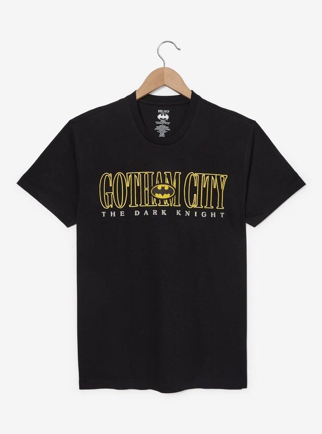 DC Comics Batman Gotham City Embroidered T-Shirt &mdash; BoxLunch Exclusive