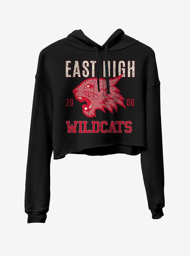 Disney High School Musical Wildcats Girls Crop Hoodie