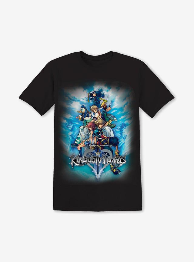 Disney Kingdom Hearts II Sky Boyfriend Fit Girls T-Shirt