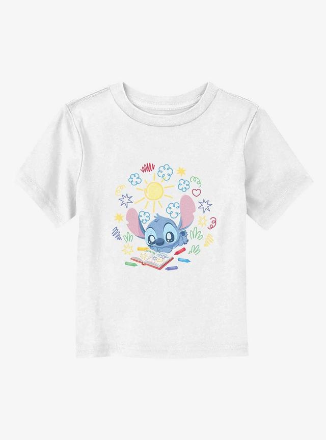 Lilo And Stitch Drawing Toddler T-Shirt