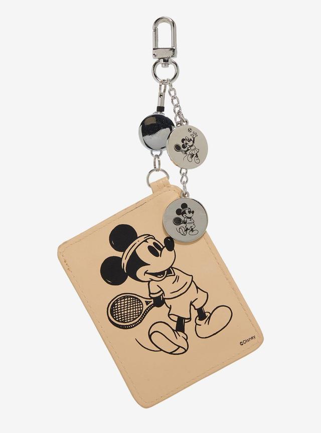 Disney Mickey Mouse Tennis Retractable Lanyard Keychain - BoxLunch Exclusive