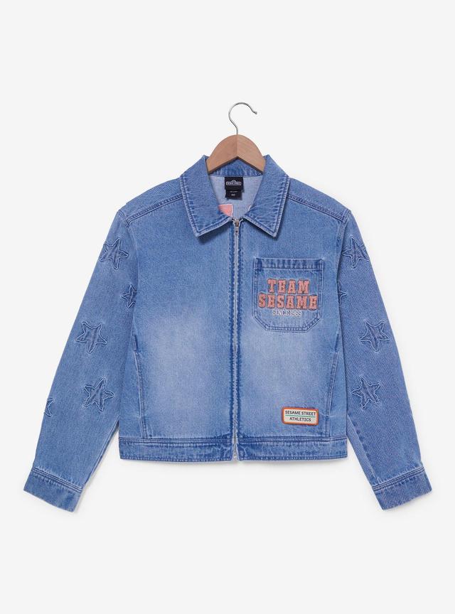 Sesame Street Team Sesame Women's Denim Jacket &mdash; BoxLunch Exclusive