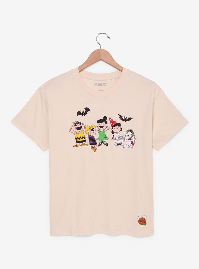 Peanuts Halloween Costumes Embroidered Plus Size T-Shirt - BoxLunch Exclusive