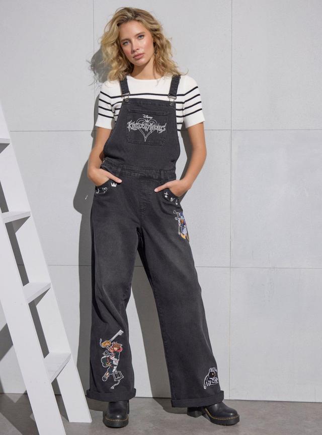 Disney Kingdom Hearts Logo Women's Overalls - BoxLunch Exclusive
