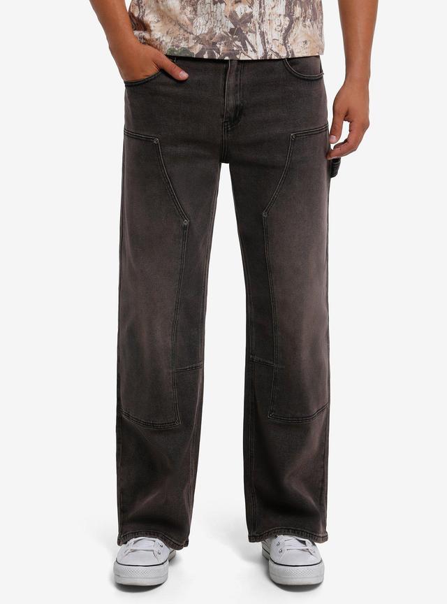 Brown Wash Carpenter Jeans
