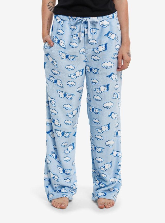 Peanuts Snoopy Plush Pajama Pants