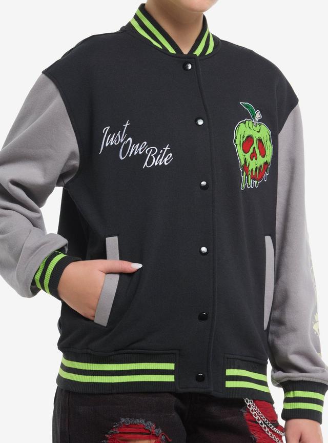 Disney Snow White And The Seven Dwarfs Evil Queen Poison Apple Varsity Jacket