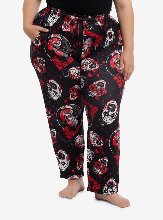 Terrifier 2 Art The Clown Girls Pajama Pants Plus Size