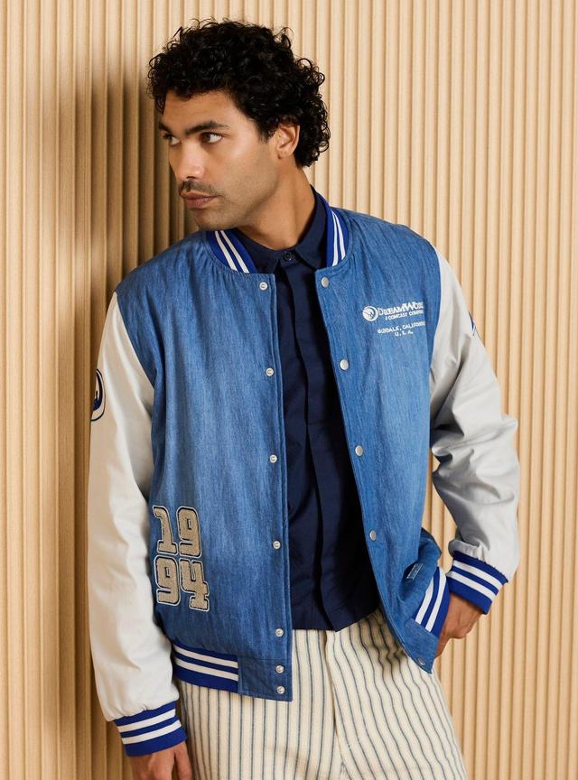 DreamWorks Denim Varsity Jacket (BoxLunch 10th Anniversary) &mdash; BoxLunch Exclusive