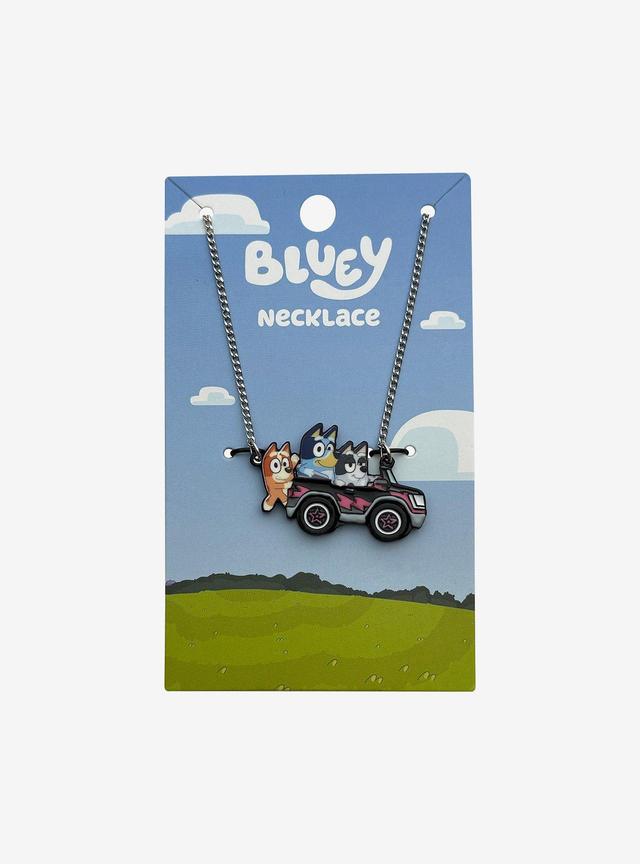 Bluey Family Car Ride Necklace