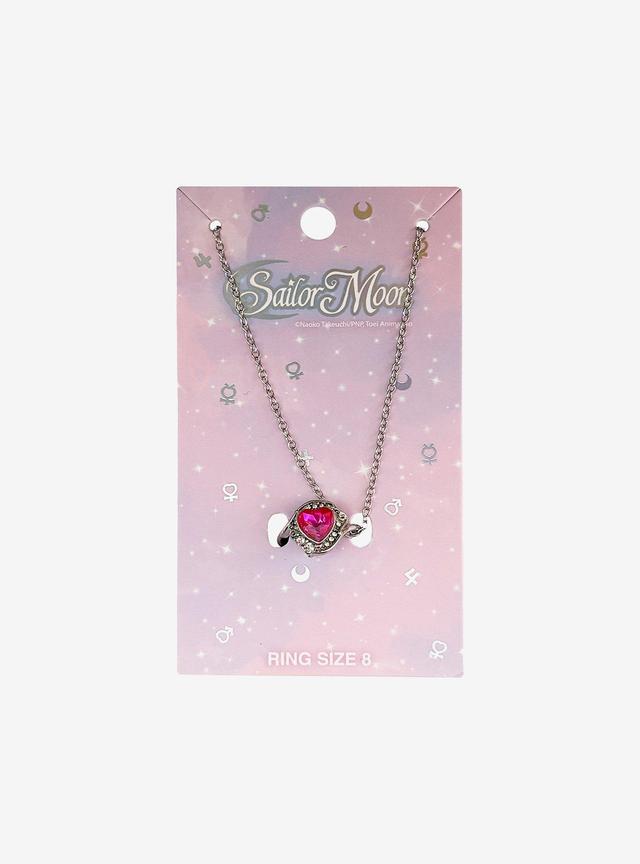 Pretty Guardian Sailor Moon Usagi Heart Ring Necklace