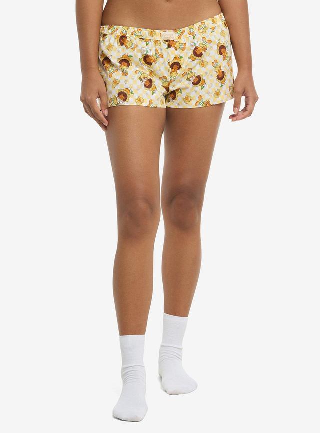Strawberry Shortcake Orange Blossom Girls Boxer Lounge Shorts