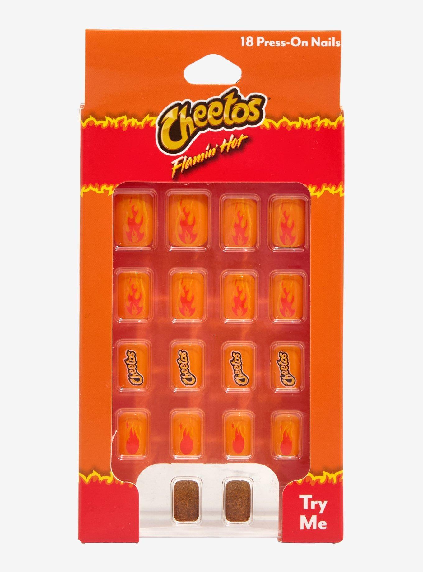 Hot Cheetos Press-On Nails