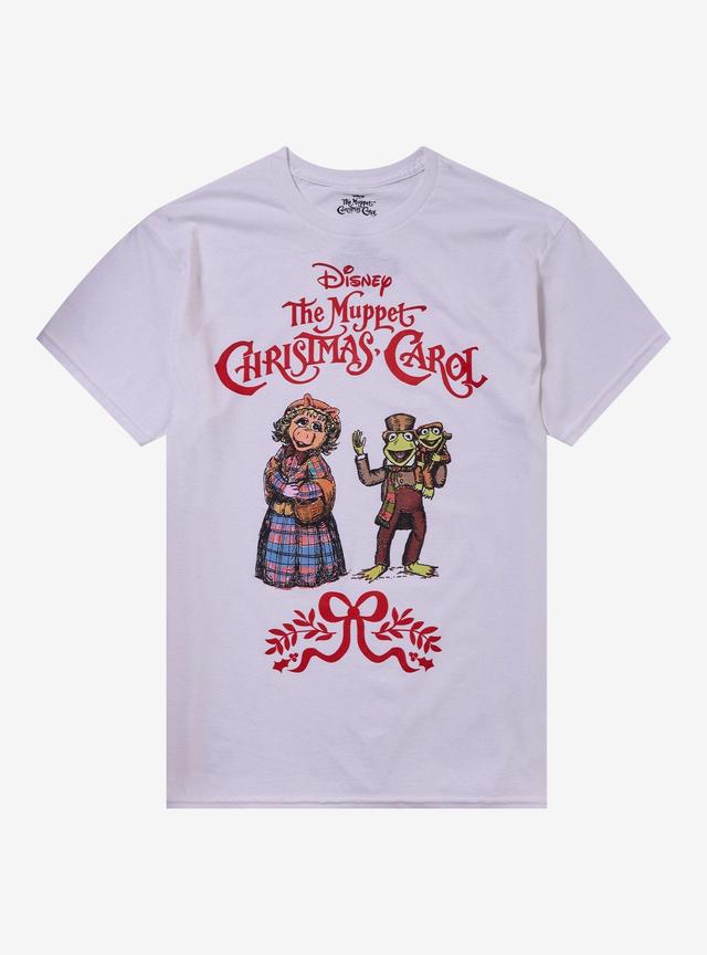 Disney The Muppet Christmas Carol Kermit &amp; Miss Piggy T-Shirt