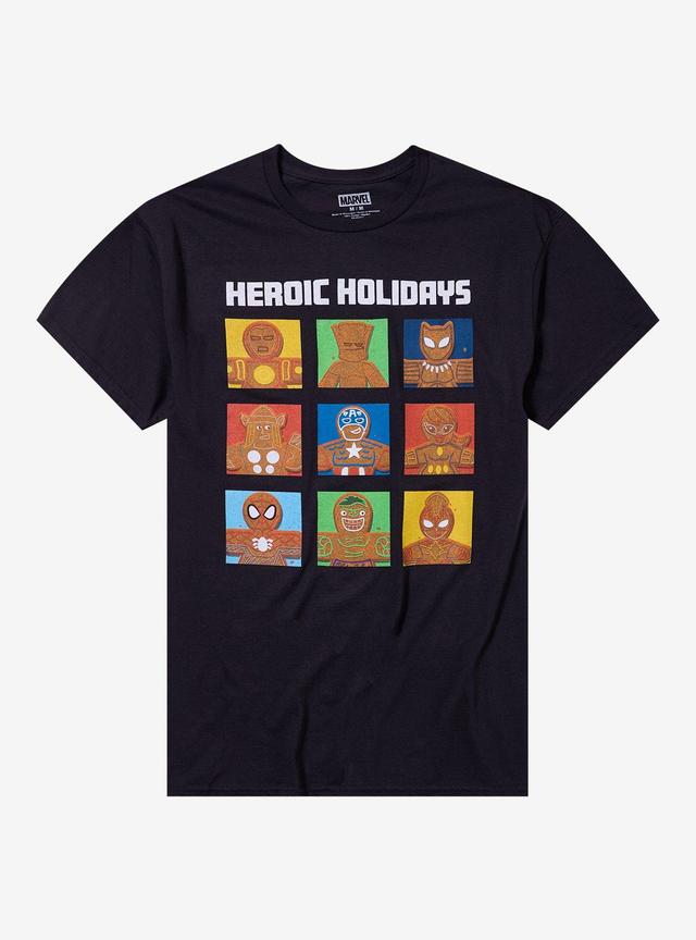 Marvel Avengers Gingerbread Cookie T-Shirt