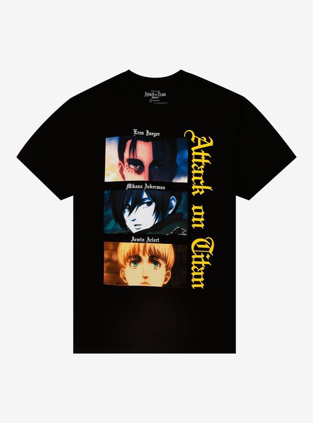 Attack On Titan Trio Eyes T-Shirt