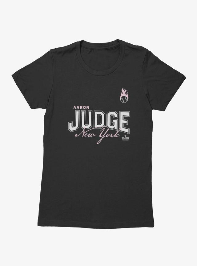 MLB Aaron Judge New York Yankees Womens T-Shirt Box Lunch Exclusive