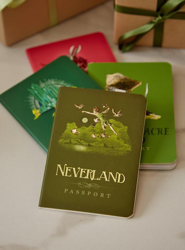 Peter Pan Neverland Passport Notebook
