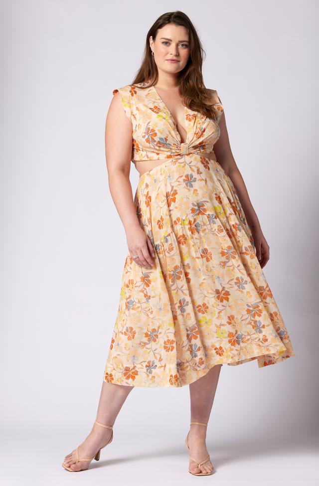 Joie Maeve Midi Silk Dress