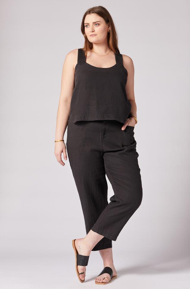 Joie Paisley Sleeveless Linen Top