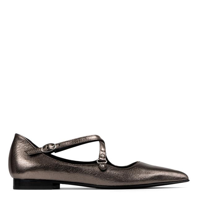 Donald Pliner Women GLEE Pewter Dress, Casual, Flat, Size: 5