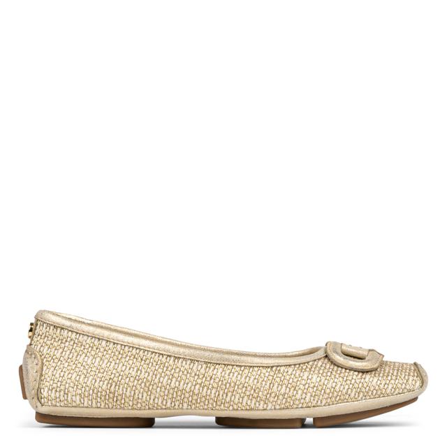 Donald Pliner Women REANNA Platino Casual, Flat, SlipOn, Size: 6.5