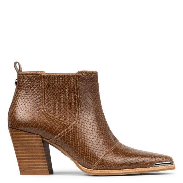 Donald Pliner Women WILIS Saddle Casual, Bootie, Heel, Size: 8