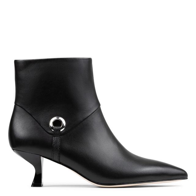 Donald Pliner Women CINDIA Black Bootie, Heel,, Size: 5